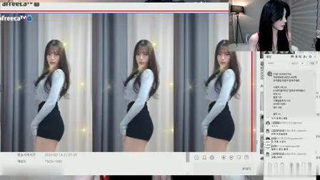 AfreecaTV主播阿丽莎BJ아리샤2020年2月14日直播视频舞蹈剪辑20324020